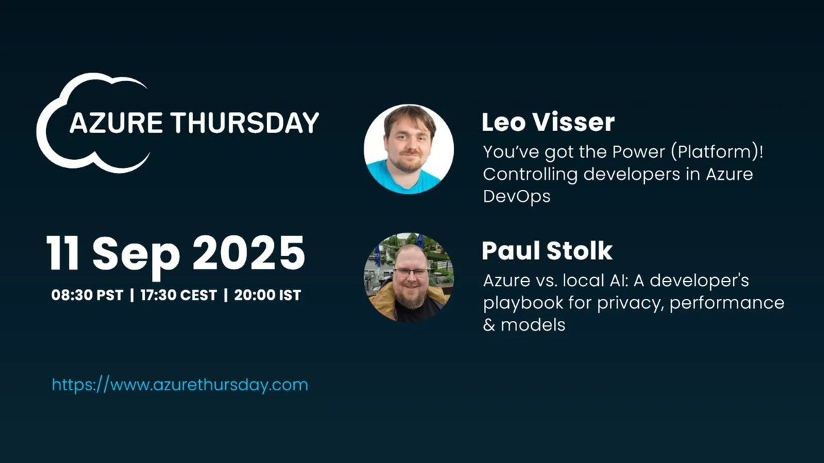 AzureThursday tweet media