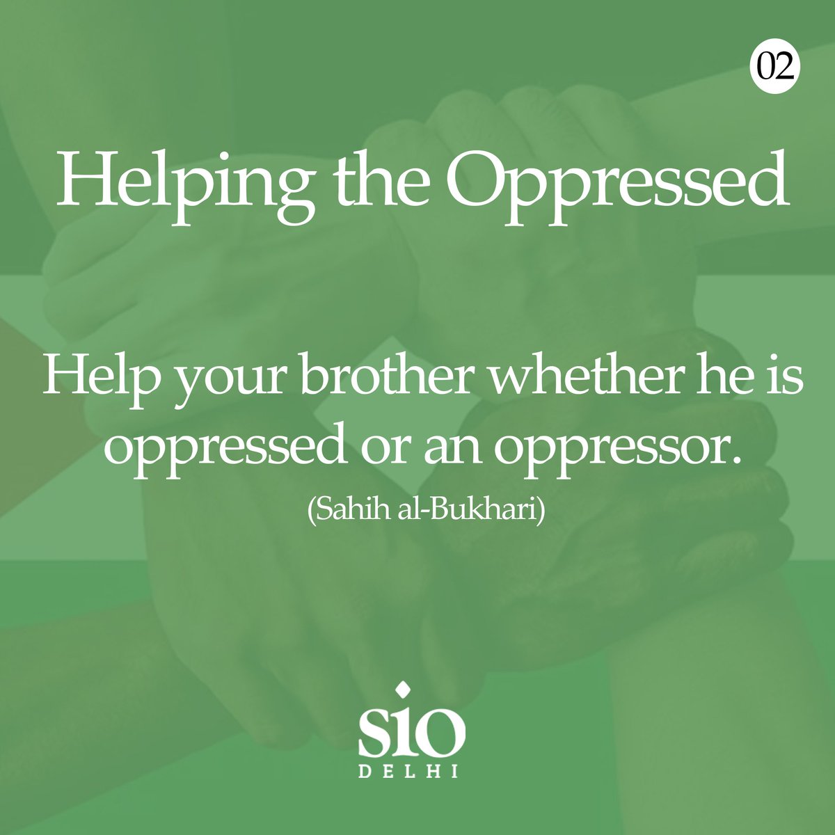 siodelhi's tweet image. Humanity is bleeding in Palestine.
Prophet Muhammad (saw) taught us:

“Beware of oppression, for oppression will be darkness on the Day of Judgment.” (Muslim)

To know Muhammad (Saw) is to stand with justice, mercy, and the oppressed.
🕊 #StandWithPalestine | #KnowMuhammad