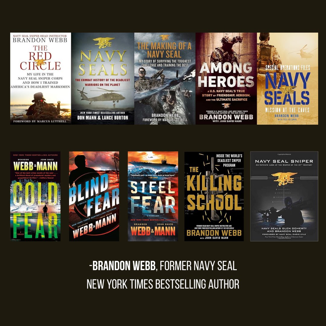 Brandon Webb and I once served together as Navy Rescue Swimmers before he became a Navy SEAL sniper and bestselling author. Few know the weight of combat better.

His words on Bloodline of Redemption hit deep:
“Dickinson drops you into the cockpit and the kill zone, where