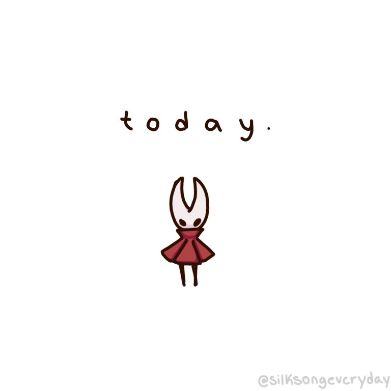 miezew_'s tweet photo. #SILKSONG TODAY. https://t.co/m6nU2SvW1M