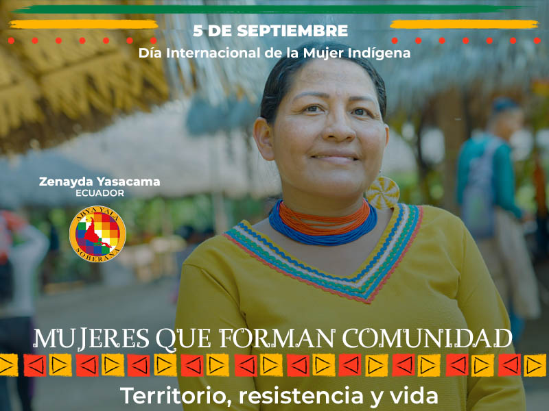 📅 Sábado 6/9 | 17h Centroamérica
🎥 Abya Yala Soberana presenta 2 cortos:
✨ Zenaida Yasacama (Ecuador)
✨ Vicenta Jerónimo (Guatemala)
📺 Transmisión online |Mujeres que luchan contra el extractivismo y por la vida.
<a href="/JubenalQ/">Ollantay Itzamná</a> <a href="/CodecaJuventud/">Juventud CODECA 🌋</a> <a href="/CONAIE_Ecuador/">CONAIE</a> <a href="/GtCodeca/">CODECA GT</a>