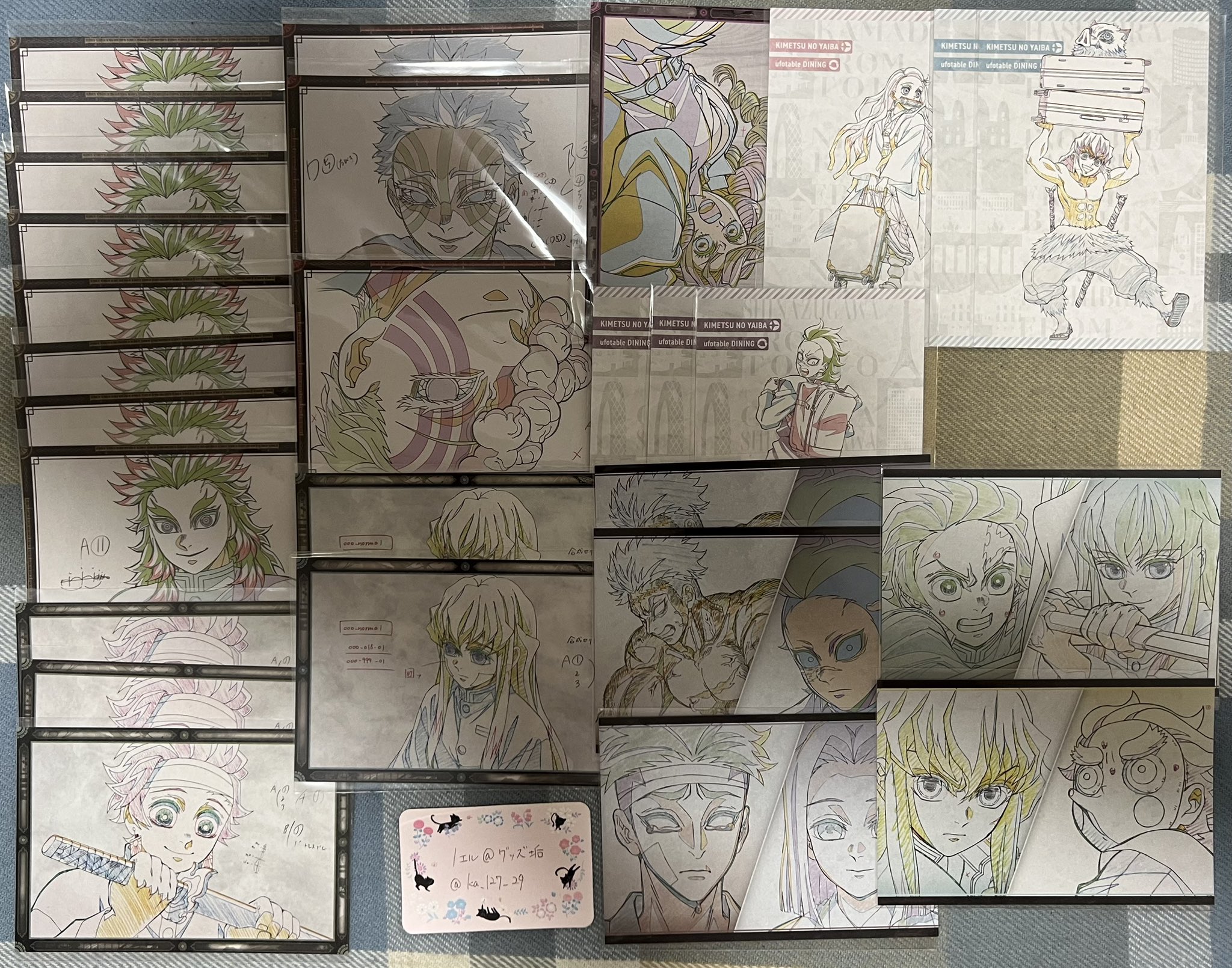 ufotable ダイニング おすそ分けポストカード　 実弥幼少期　4枚セット ufotable ダイニング おすそ分けポストカード 実弥幼少期 4枚