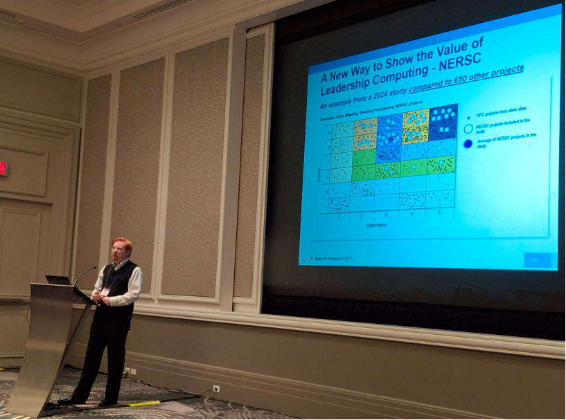insideHPC's tweet image. At HPC User Forum, Reston, VA: Earl Joseph of Hyperion Research on the state of HPC-AI, with agenda focused on data center, quantum, AI for science and engineering, cloud HPC-AI
@HPC_Hyperion @Hyperion_HPC #HPC #HPCAI #DataCenter #HPCUserForum