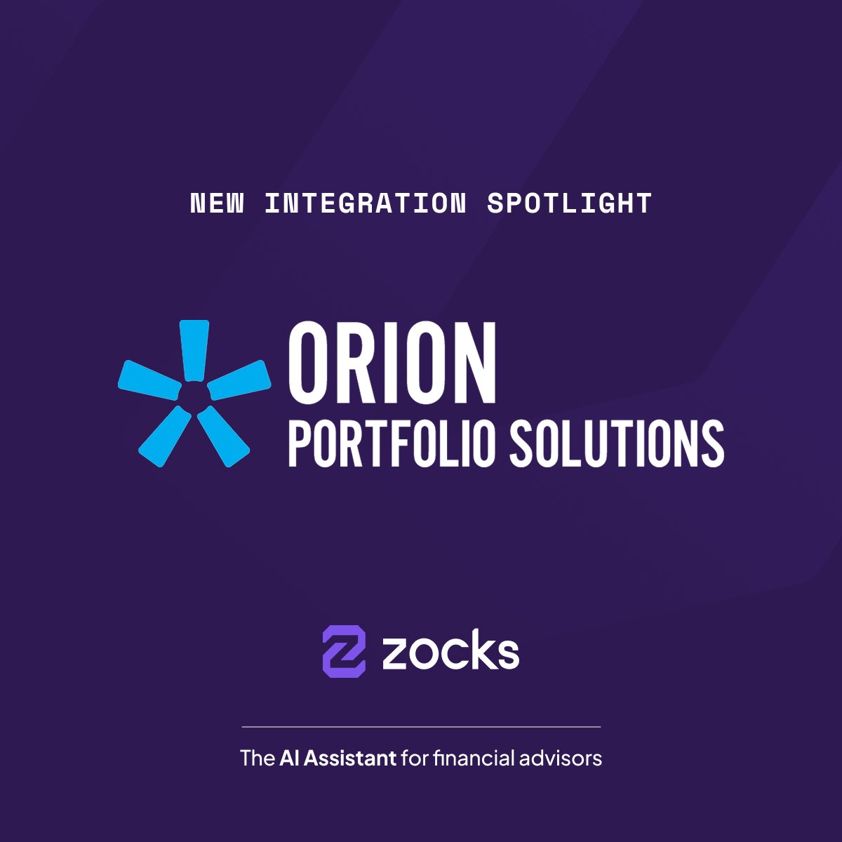 Zocks | AI Assistant for Advisors tweet media