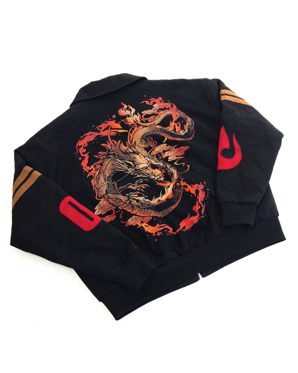 I made a Fire Nation inspired work jacket 🫡🔥

This is the best thing I've everrr made.

"Dragonborn" canvas work jacket dropping on September 16th at 8 PM EEST !