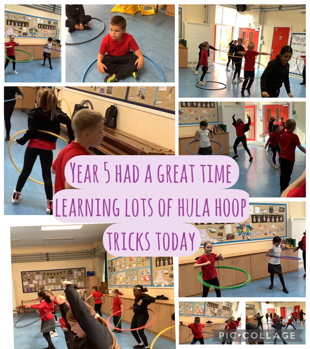 Thanks to Tracy for a fun and entertaining afternoon learning to hula hoop - Year 5 had a great time <a href="/Kidz_R_Fit/">Kidz R Fit and Hoopstarz</a> <a href="/FallaParkSchool/">Falla Park Community Primary School</a> <a href="/MrSmith_falla/">Mr Smith</a>