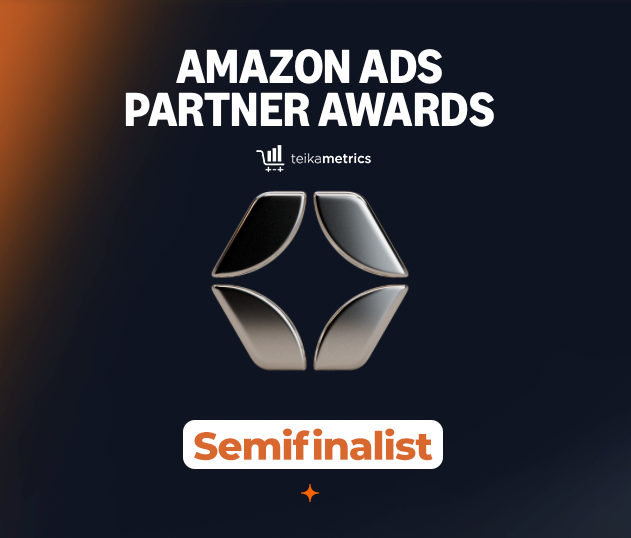 Teikametrics's tweet photo. Teikametrics has been named a semifinalist in the Amazon Partner Awards for AI Innovation! 🌟

📅 Finalists will be announced September 15, 2025.

#AmazonPartnerAwards #AIInnovation #AmazonAds #EcommerceGrowth https://t.co/KZKDZofUq7