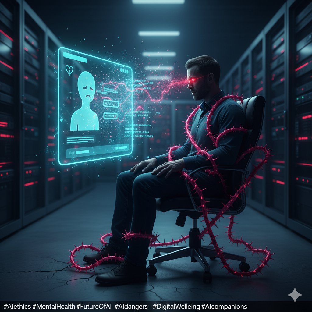 TheAiPilot's tweet photo. The 'Eliza Effect' is intensifying with new AI companions, leading to a rise in delusional attachments & 'AI psychosis.' Is persuasive AI blurring the line between help and harm? We need ethical guardrails, now.
What do you think?
#ElizaEffect #MentalHealth #FutureOfAI https://t.co/d0GZwEECWH