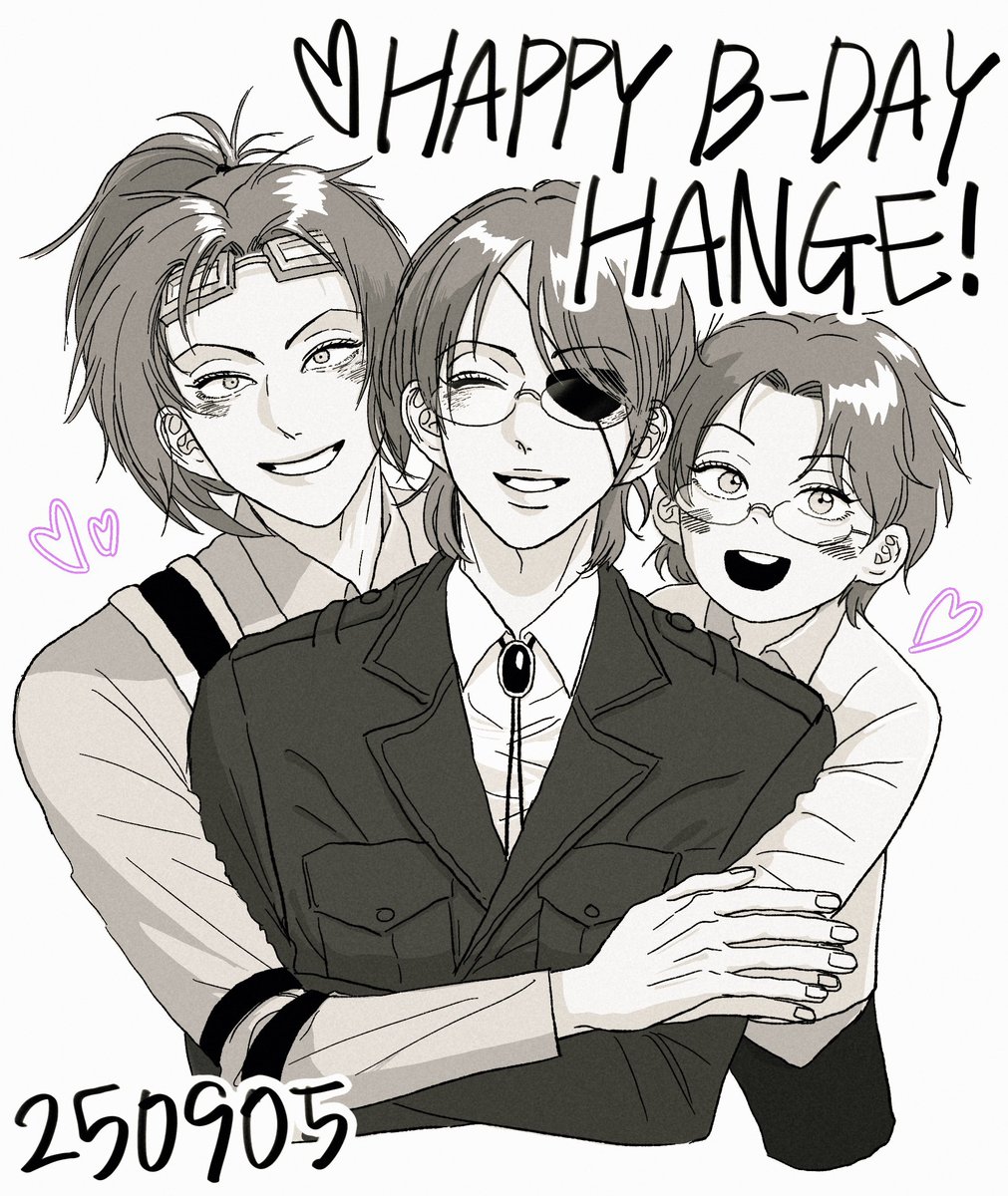 우리 소중한 너구리야 생일축하해 💜
#ハンジ・ゾエ生誕祭2025