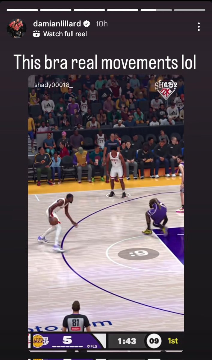 Dame approves 👌 <a href="/NBA2K/">NBA 2K</a>