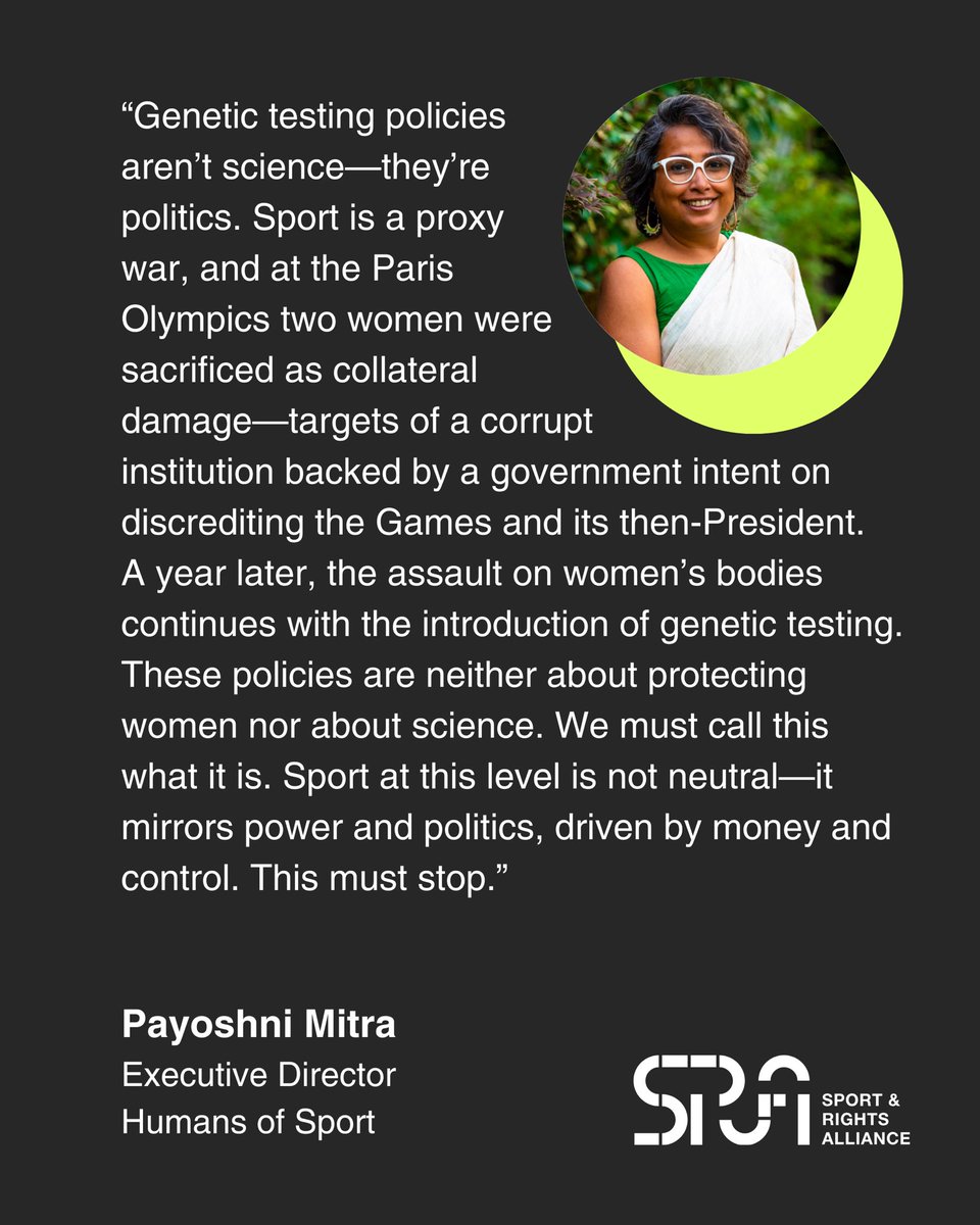 🚨 Over 550 boxers from more than 65 countries are competing in the 2025 #WorldBoxing Championship in Liverpool. 🥊
Yet, due to World Boxing’s current sex testing policy – not based on any real science or disproportionate advantage – some women athletes may be excluded.