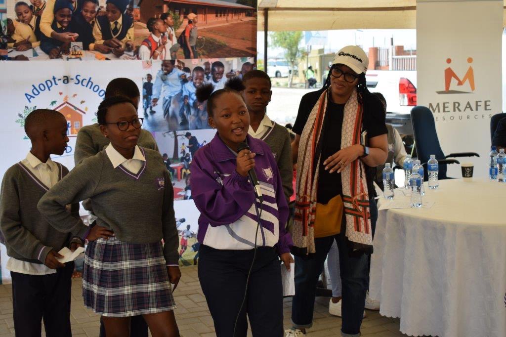 AdoptaSchoolSA's tweet image. Raising awareness, raising a generation! Thanks to Merafe Resources, our Health Sanitation and Sexuality Education Project empowered learners to make informed choices about their health and future.

#HealthAndSexualityEducationMatters
#DrivingQualityEducation
#OneSchoolAtATime