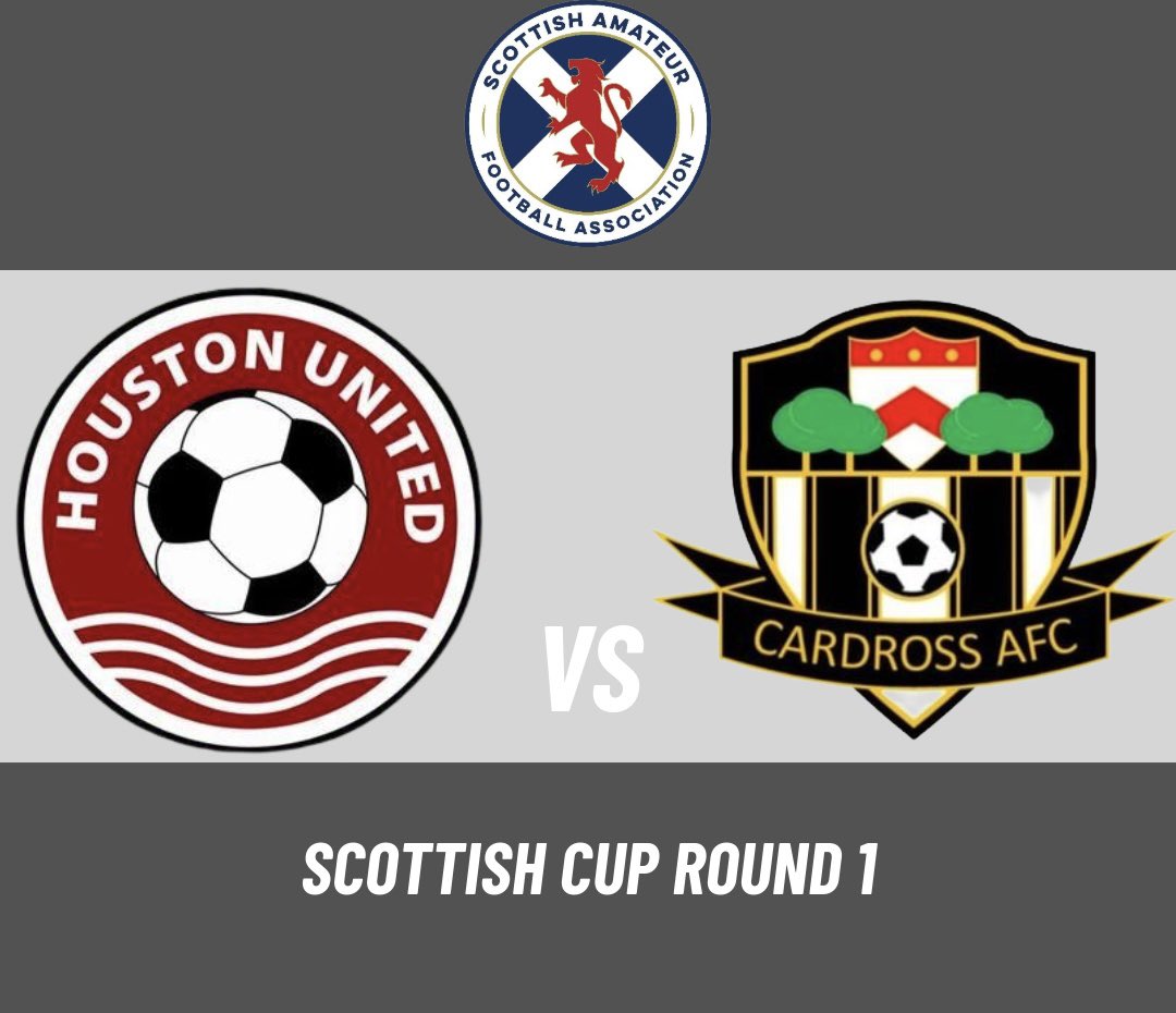 🏆 SCOTTISH CUP SATURDAYS 🏆

🆚 - <a href="/CardrossAFC/">CardrossAFC</a> 
🏆 - Scottish Cup
📍 - Station Park, G82 5NS
📅 - 06/09/25
⏰ - 14:00

<a href="/ScotAmFA/">Scottish Amateur FA</a> <a href="/ftsc0res/">fulltimesc0res</a> <a href="/scottish_aff/">AmateurFixturesResultsSCO</a> <a href="/GGPAFL/">Greater Glasgow Premier AFL</a>