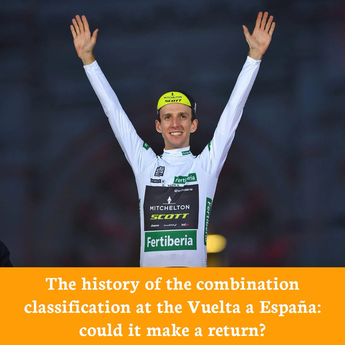 We look back at the combination classification at the Vuelta a España which, upon its return in 2002, was won by the general classification victor 70% of the time.

🔗 Read more: cyclist.co.uk/news/vuelta-a-…

✍️ <a href="/robyn_emz/">robyn</a>