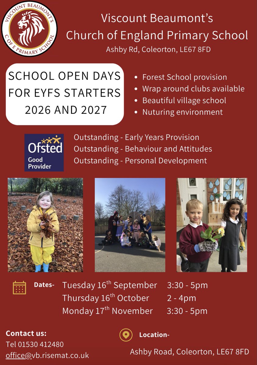 #leicestershireschools #primaryschool #eyfs