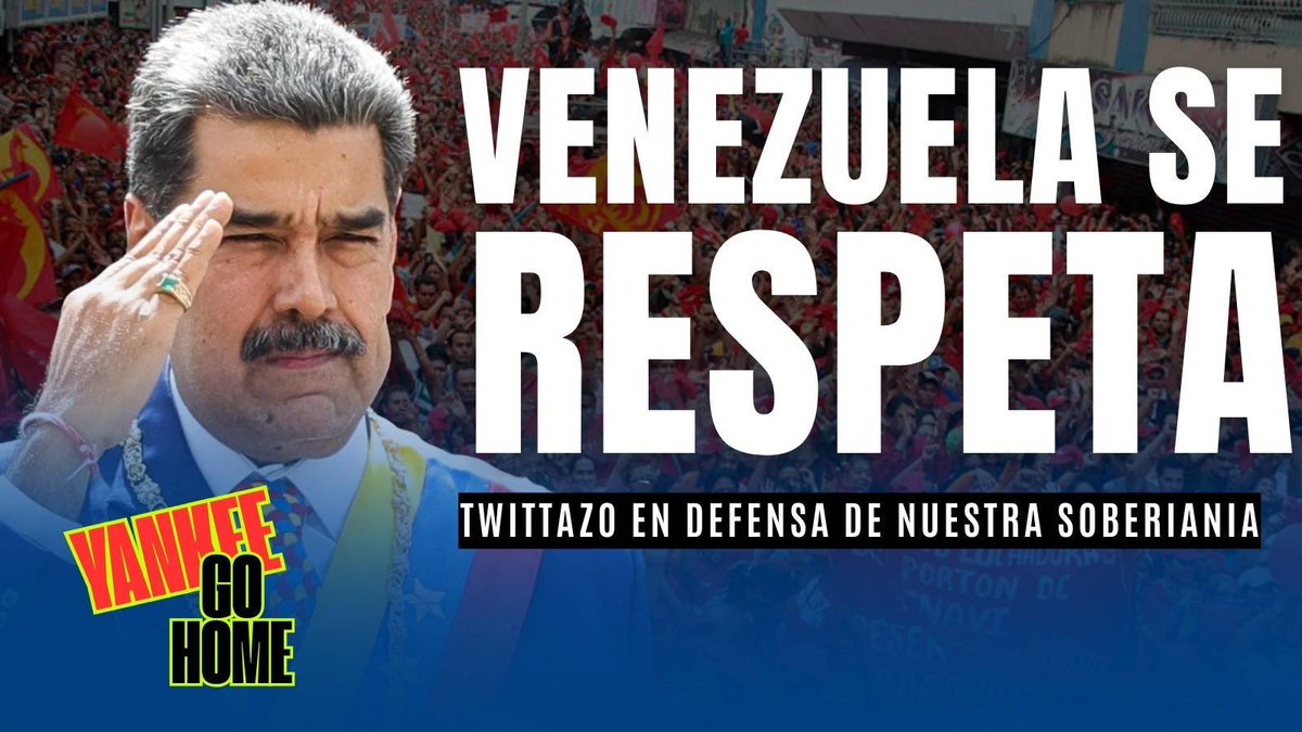 LucasAguilera__'s tweet photo. Se viene una gran actividad en defensa de Venezuela hoy a las 18hs en Bs As y a las 19 hs es el gran tweetazo https://t.co/Z9jaASb5ip