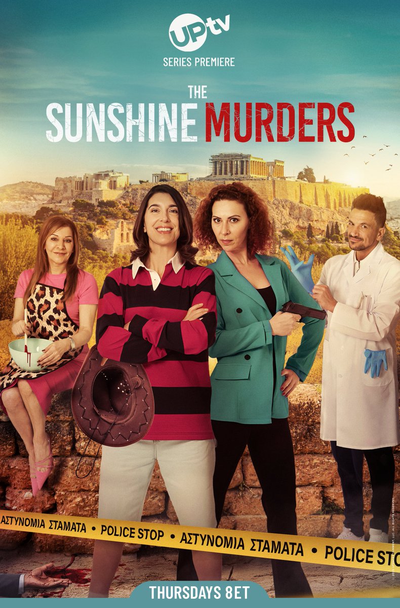 TVTango's tweet photo. 🌟Watch tonight @UPtv 8pm-10pm U.S. Series Premiere THE SUNSHINE MURDERS #TheSunshineMurders Starring #DoraChrysikou #EmilyCorcoran #PeterAndre #MarinaSirtis #StephanieBeacham #CamillaRutherford #NickMoran #AlexanderVlahos @Sciueref About https://t.co/gQSnSZN0KE https://t.co/S6p2WlA2zZ