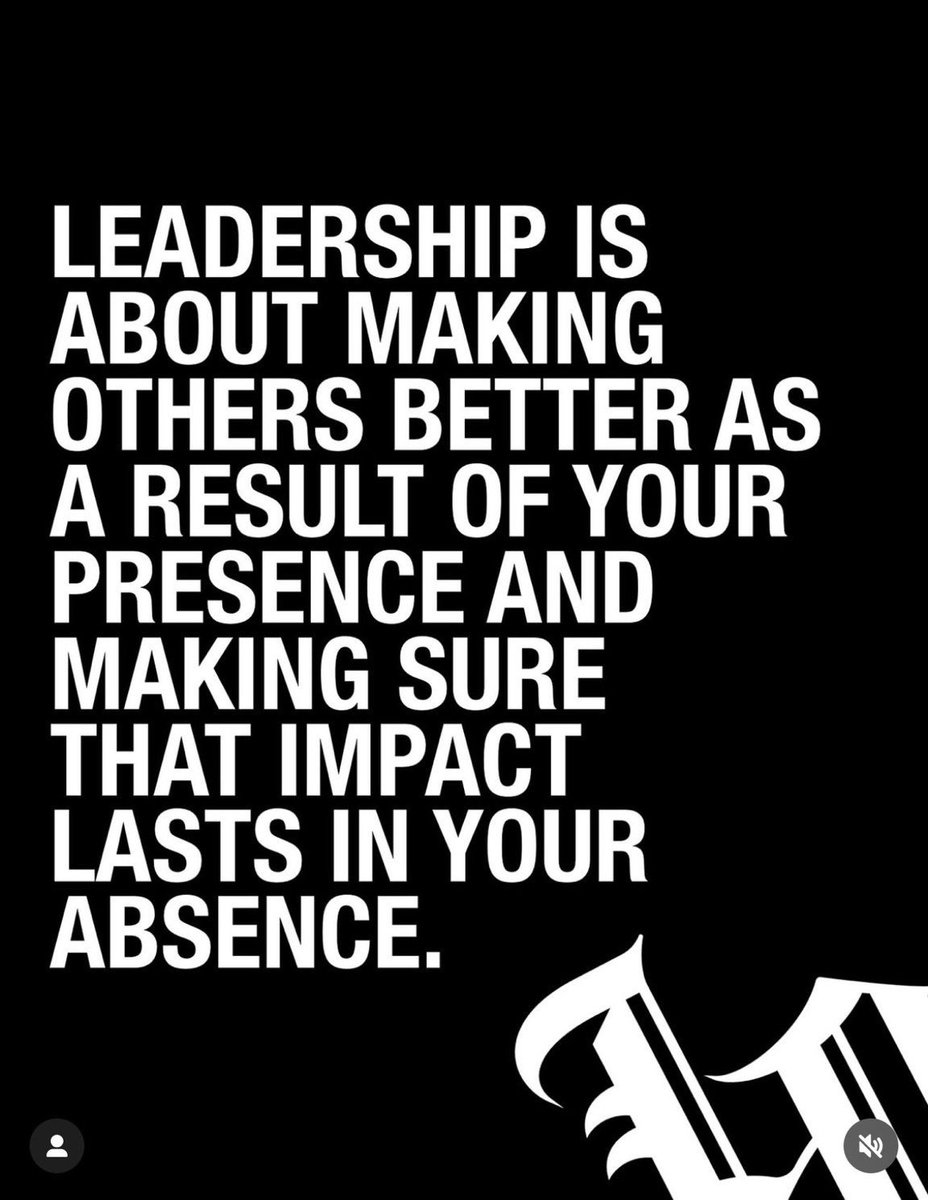 ErbGabriel's tweet photo. Tuff leadership quote @RonSiersJr https://t.co/fDDy990CFO