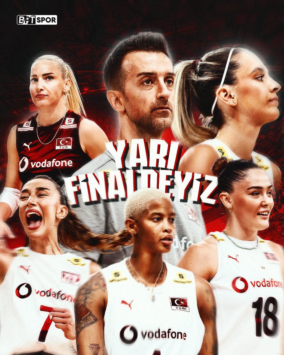 FİLENİN SULTANLARI YARI FİNALDE 🇹🇷

A Milli Kadın Voleybol Takımımız, Dünya Şampiyonası’nda Amerika’yı 3-1 mağlup ederek ilk kez yarı finale yükseldi.