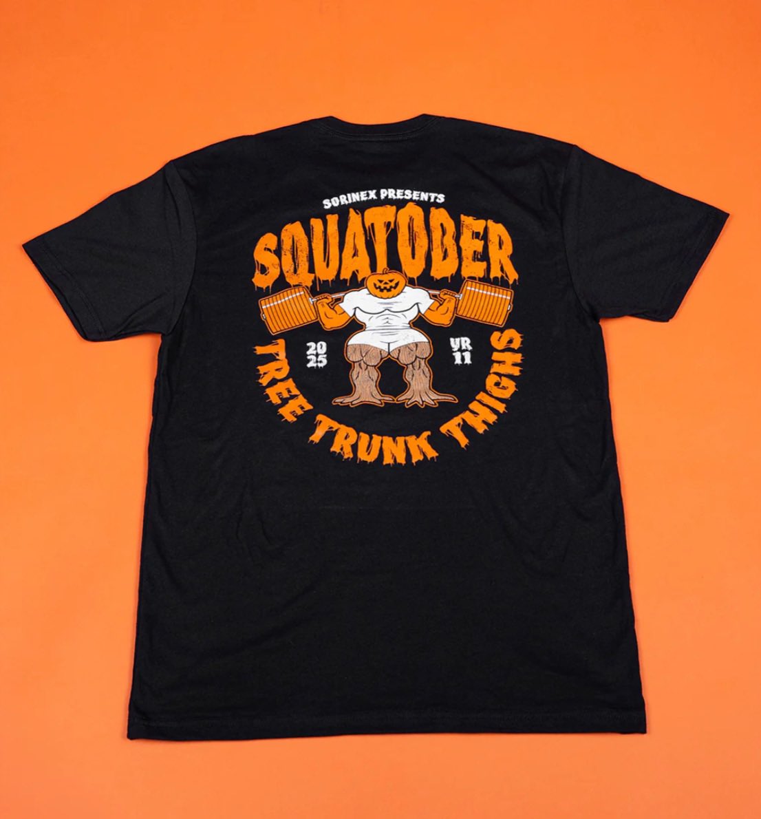 T shirt artwork for <a href="/Sorinex/">Sorinex</a> Squatober #squatoberman