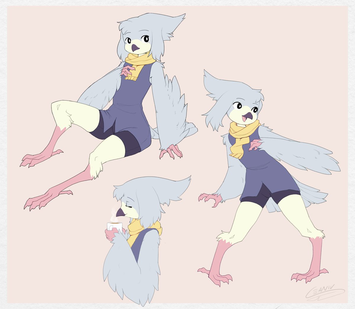 i remember was back in like 2013 when saw Sierra ,but my drawing skill were basically non-existent back. Glad im able to do something now. The colors arent from the old version,but wasnt sure. She belongs to Ashcozy