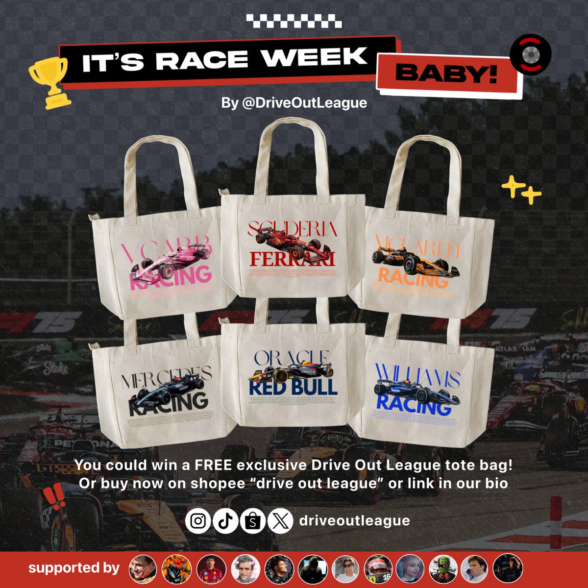 sebsVettel_'s tweet photo. Race week back again, baby! Drive Out League 🏎️🏁
🗓️ Event starts 1–30 September 2025
📍 Photomatics (Slide for Location)
Follow & Tag us @driveoutleague @photomaticsid @hiupedia
and use #RaceWeekWithDOL 🚦✨ https://t.co/rP4kcuXeSK