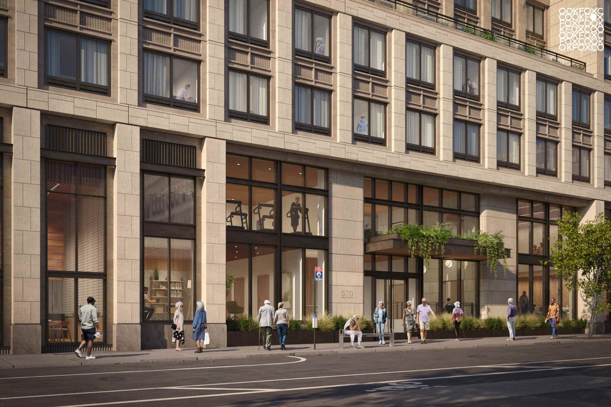 570 Washington in the West Village is a brand-new affordable senior residence with 176 modern units for NYers 62+.

✨ Wellness center, fitness room, library, &amp; more.
💵 Rent = 30% of income (incl. utilities). Section 8 required.

Apply now: housingconnect.nyc.gov/PublicWeb/deta…
