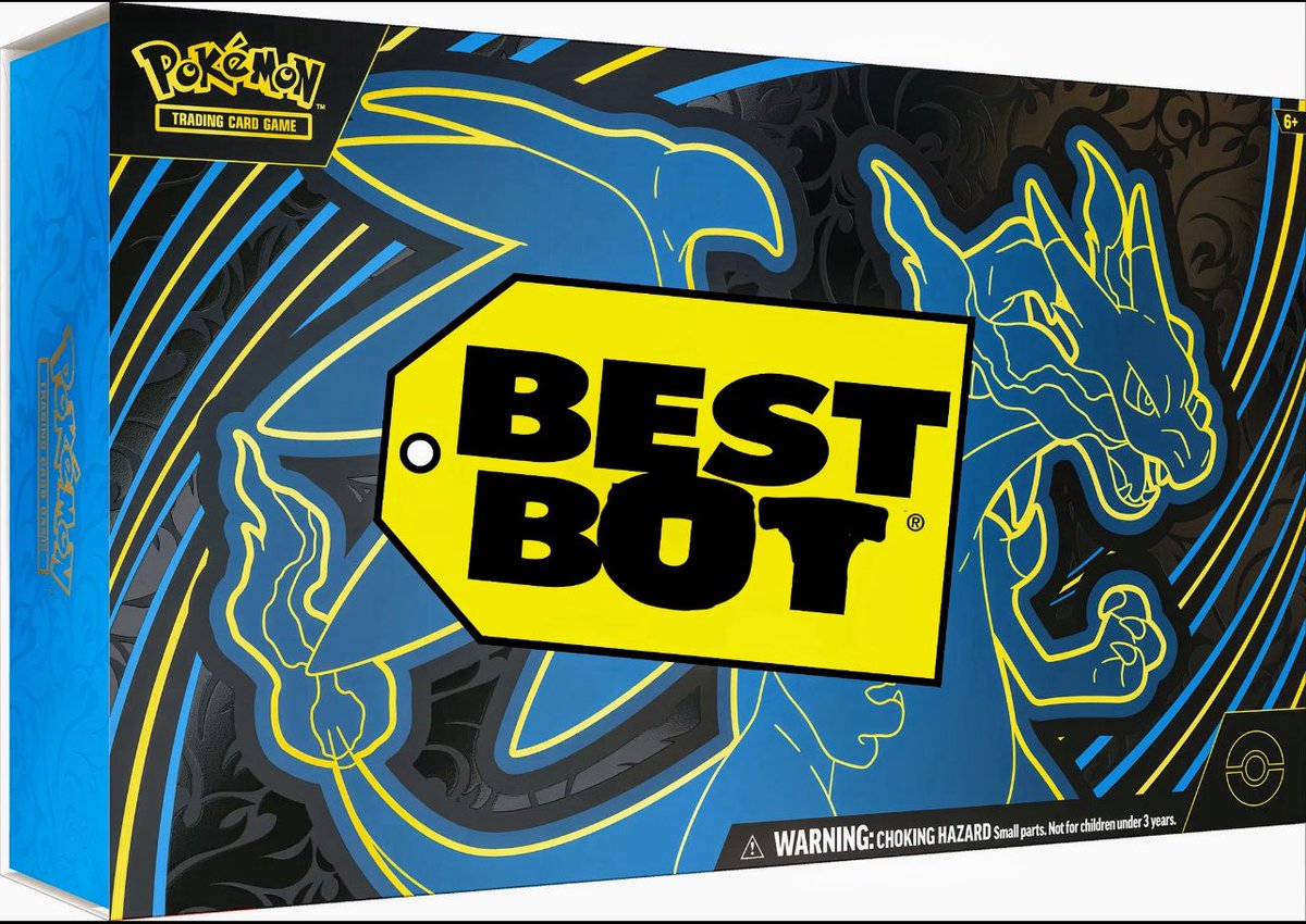 rancellbrito's tweet photo. PHANTASMAL FLAMES
Best Bot @BestBuy
#bestbot #bestbuy @pokemon remove their distribution they just feed bots. Make this trend! #trending https://t.co/yQwoeswzhu