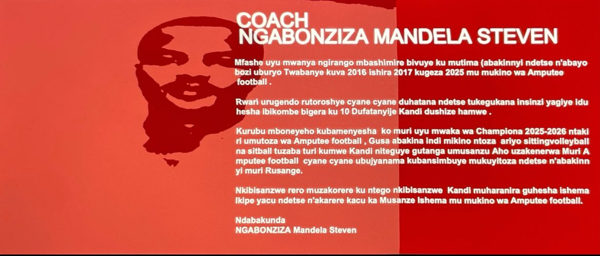 Musanze sittingvolleyball Team tweet media