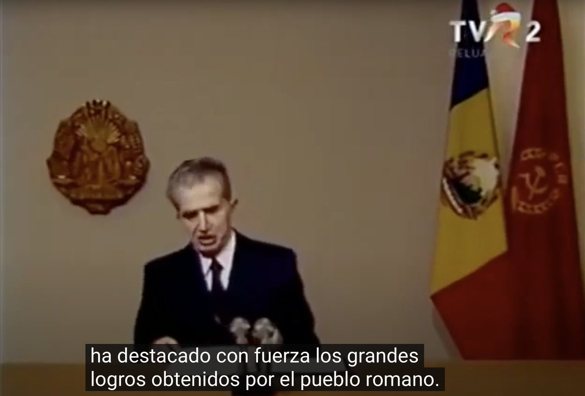 BraivCo's tweet photo. Unearthed footage: A dictator's last Christmas address, just a year before his fall. 🕰️ We used AI to dub  into Spanish—using his actual voice—to make this moment accessible to a new generation. C the chilling, historic broadcast: https://t.co/MjIkiGIRWE https://t.co/KAuILUeOzW