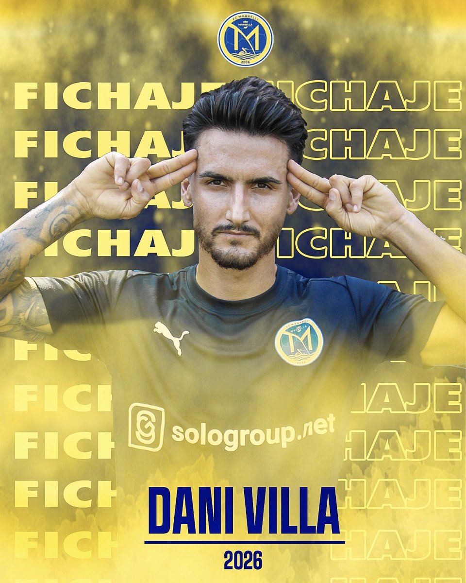 ✅ Dani Villa ficha por el <a href="/FCMarbelli/">Fútbol Club Marbellí</a> 

El equipo de <a href="/AleAlvarez89/">Alejandro Álvarez</a> se refuerza con el delantero cartameño, que llega procedente del Linense de Segunda Federación.

También ha pasado por La Unión, Teruel, y en los filiales del Granada y Villarreal.