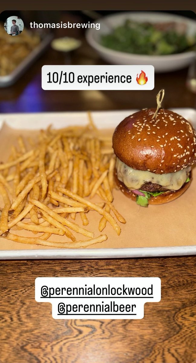 If you've never given us a try, today is the PERFECT day to come enjoy the patio! We're open every single day at 11am and we stay open until y'all leave. Sandwiches, huge selection of apps, vastly underrated salads, epic desserts &amp; freshly brewed beers on draft &amp; so much more! 🤘🏼