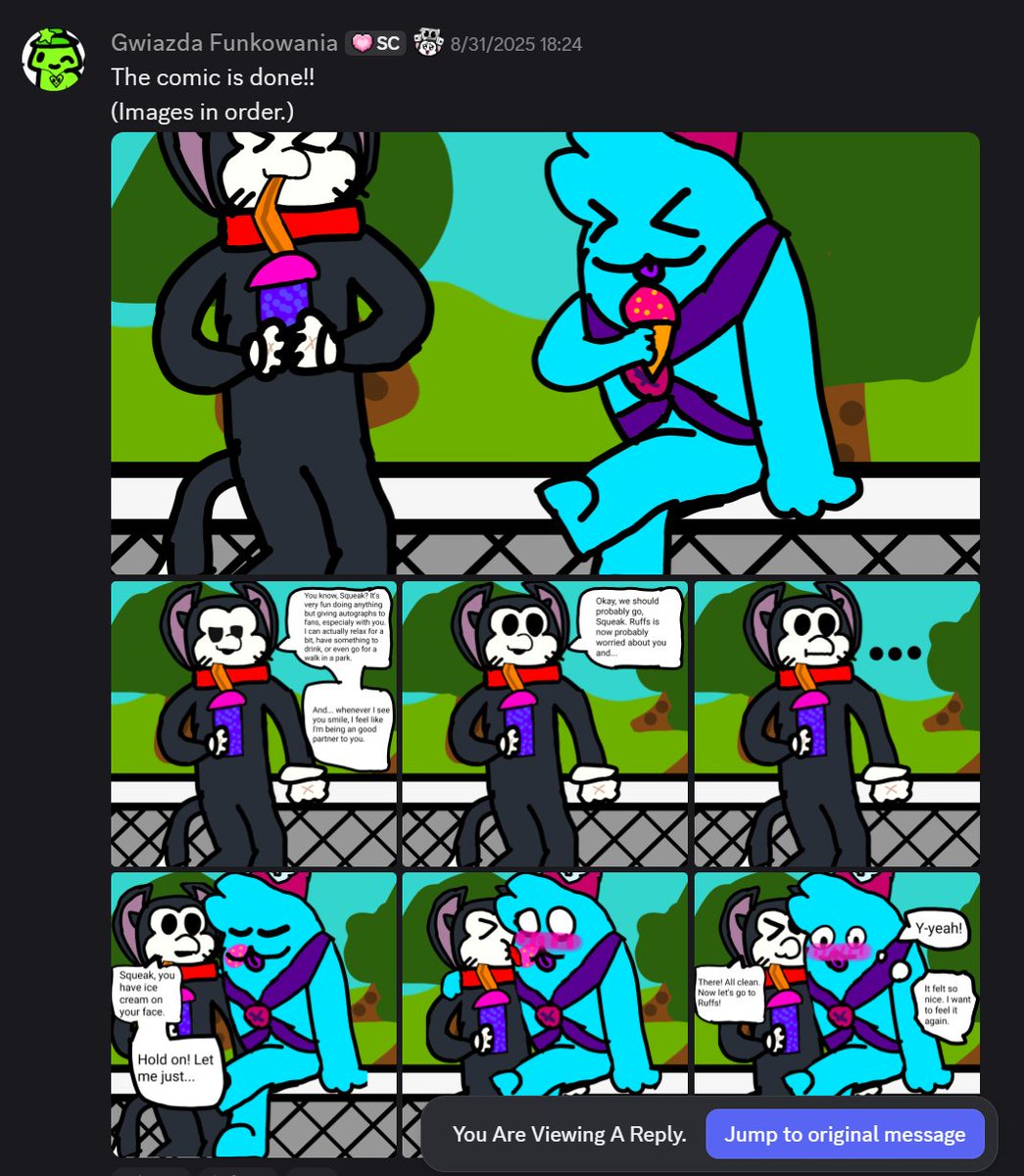 What did my eyes just see in Kit Fan Club's art channel😭😭😭