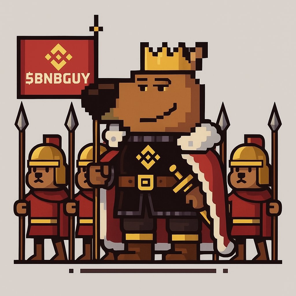 lisaup94's tweet photo. Every bull run has its KING 👑
Last time it was $DOGE… then $SHIB… then $WIF…
This time? $BNBGUY.

Why?
✔️ Strongest organic community
✔️ Diamond hands everywhere
✔️ Zero fake hype, 100% real power https://t.co/kA0keo5G4i