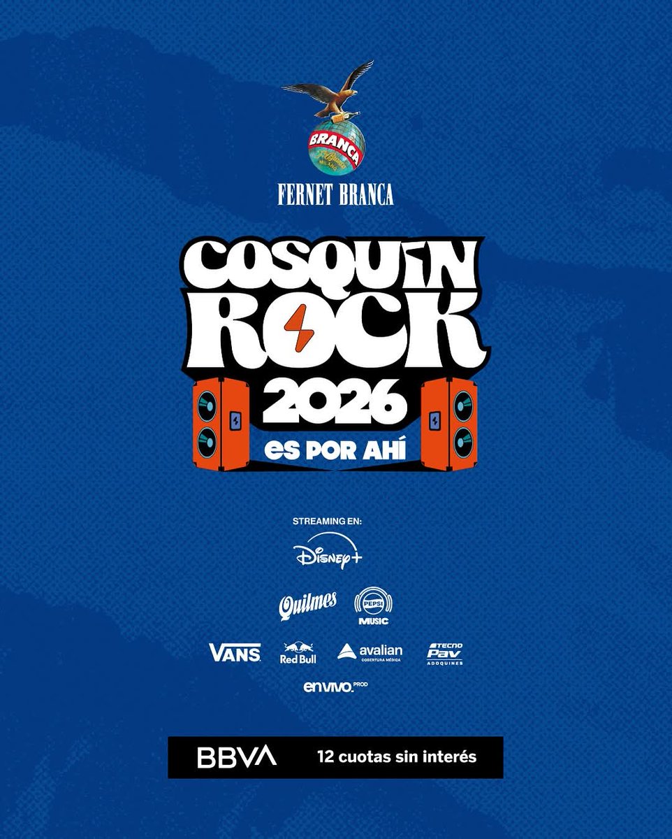 HOLA <a href="/Cosquin_Rock/">Cosquín Rock</a> 😎😘