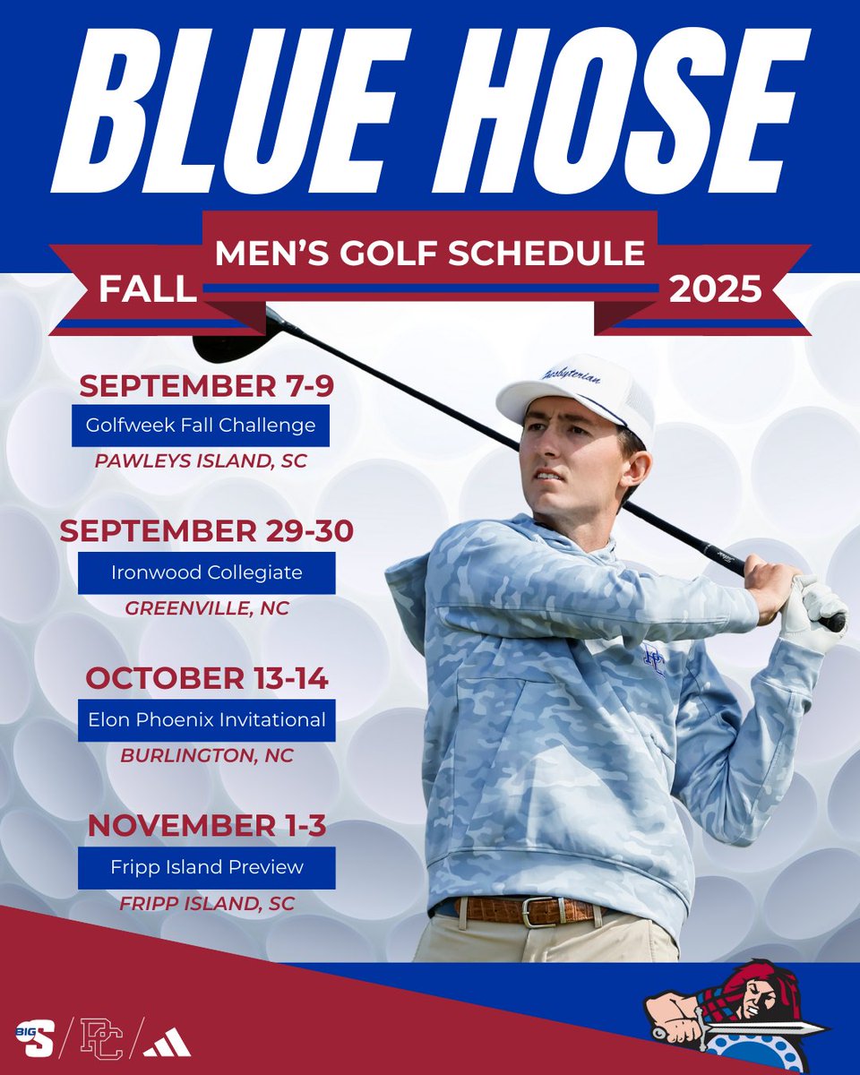 𝗙𝗔𝗟𝗟 𝗦𝗖𝗛𝗘𝗗𝗨𝗟𝗘 ⛳️ 

We are ready to tee off this weekend.  

📰 - tinyurl.com/33y5jkc3

#GoBlueHose