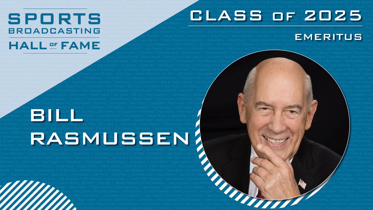 ESPNPR's tweet image. 3 industry legends from ESPN have been named to the Sports Broadcasting Hall of Fame Class of 2025

🏅 ESPN founder Bill Rasmussen
🏅 @CollegeGameDay&apos;s Lee Corso
🏅 Technical director &amp;amp; former #MNF TD Marc Herklotz

#SBHOF induction ceremony is Dec 16: bit.ly/3I3t09b