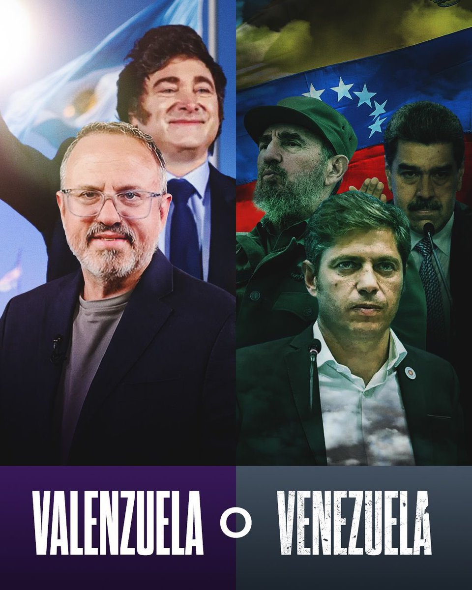 Diego Valenzuela (@dievalen) on Twitter photo Este domingo 7 de Septiembre elegimos en qué país y en qué provincia queremos vivir! Progreso, seguridad y trabajo o VENEZUELA! <a href="/JMilei/">Javier Milei</a> Este domingo 7 de Septiembre elegimos en qué país y en qué provincia queremos vivir! Progreso, seguridad y trabajo o VENEZUELA! <a href="/JMilei/">Javier Milei</a>