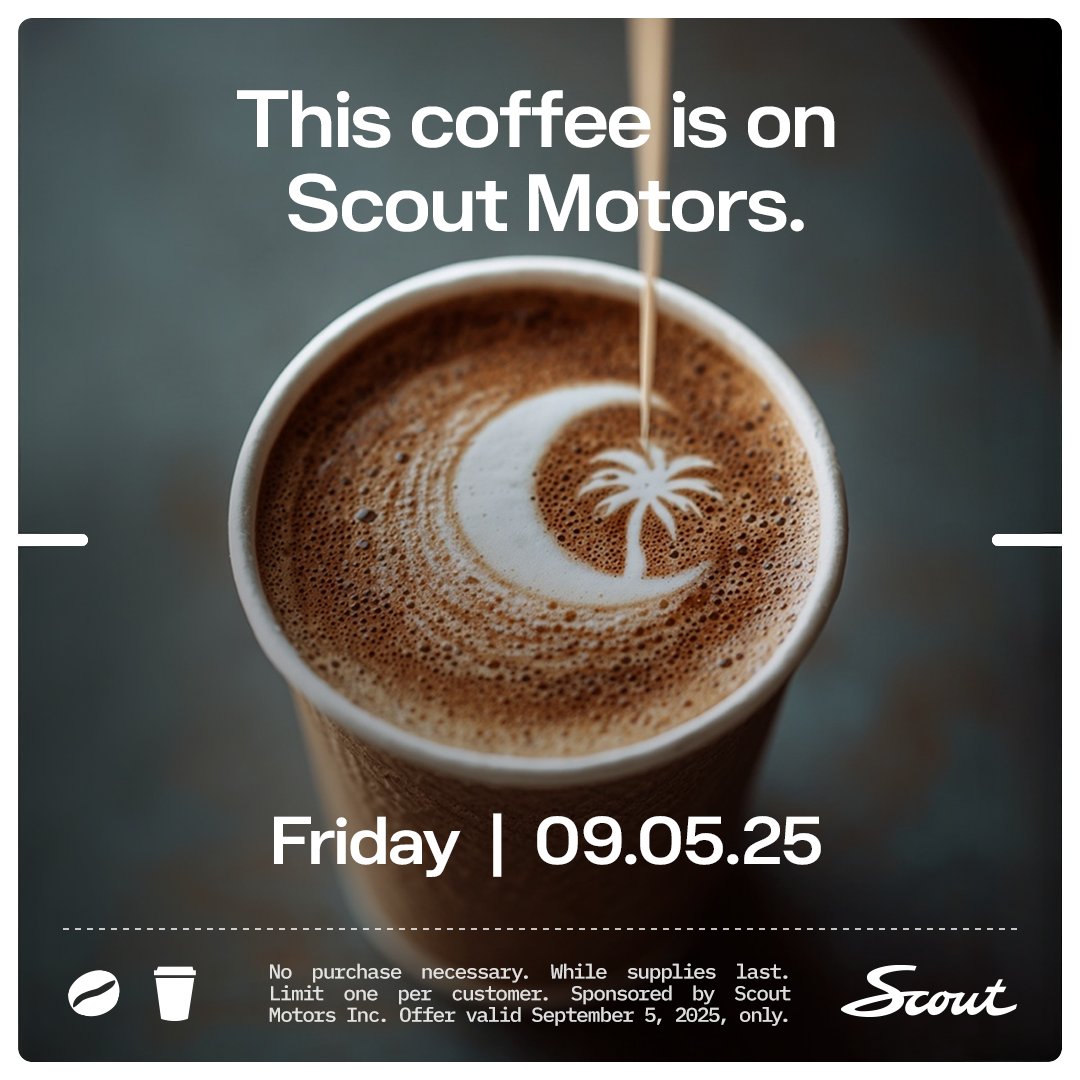 Stop by for a cup of coffee tomorrow – this one’s on us! Because what better way to start a great day than with a free cup of coffee? 

To celebrate the launch of our “Have a Great Day” campaign, we’re inviting our neighbors in the Midlands to join us in something simple,