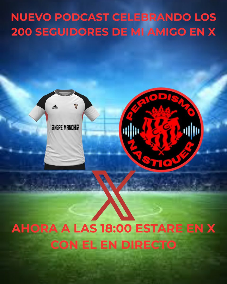 Estare ahora a las 18:00 en directo