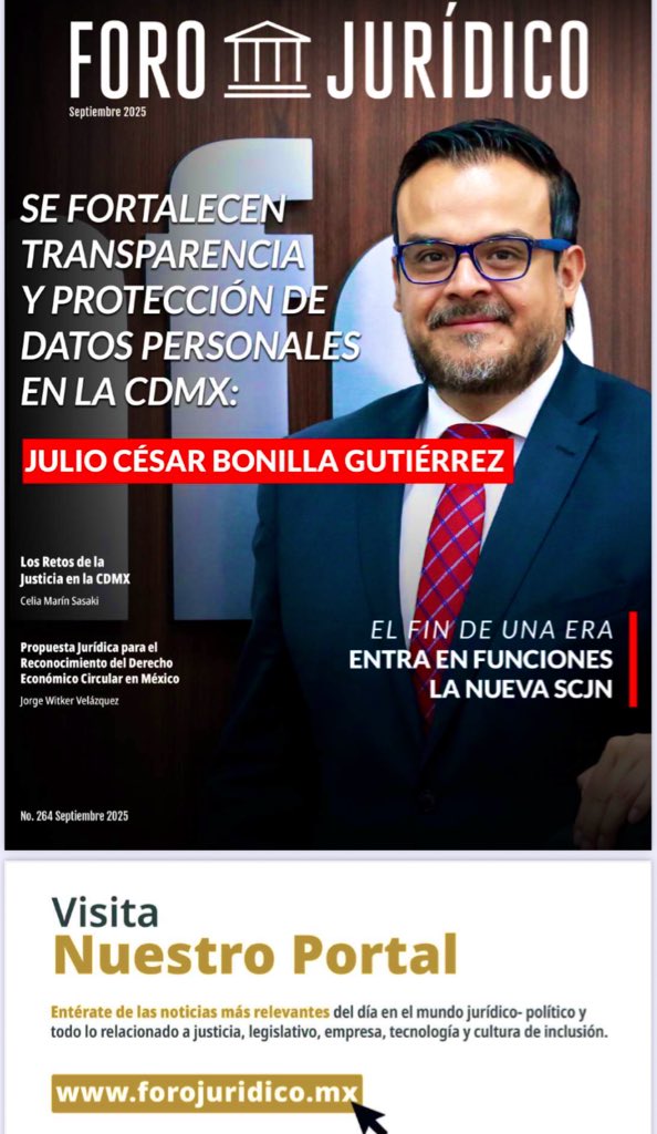 Las acciones emprendidas por Julio César Bonilla Gutiérrez como Comisionado Ciudadano del Instituto de Transparencia, Acceso a la Información Pública, Protección de Datos Personales y Rendición de Cuentas de la Ciudad de México (INFO CDMX) durante siete años, (incluido el periodo