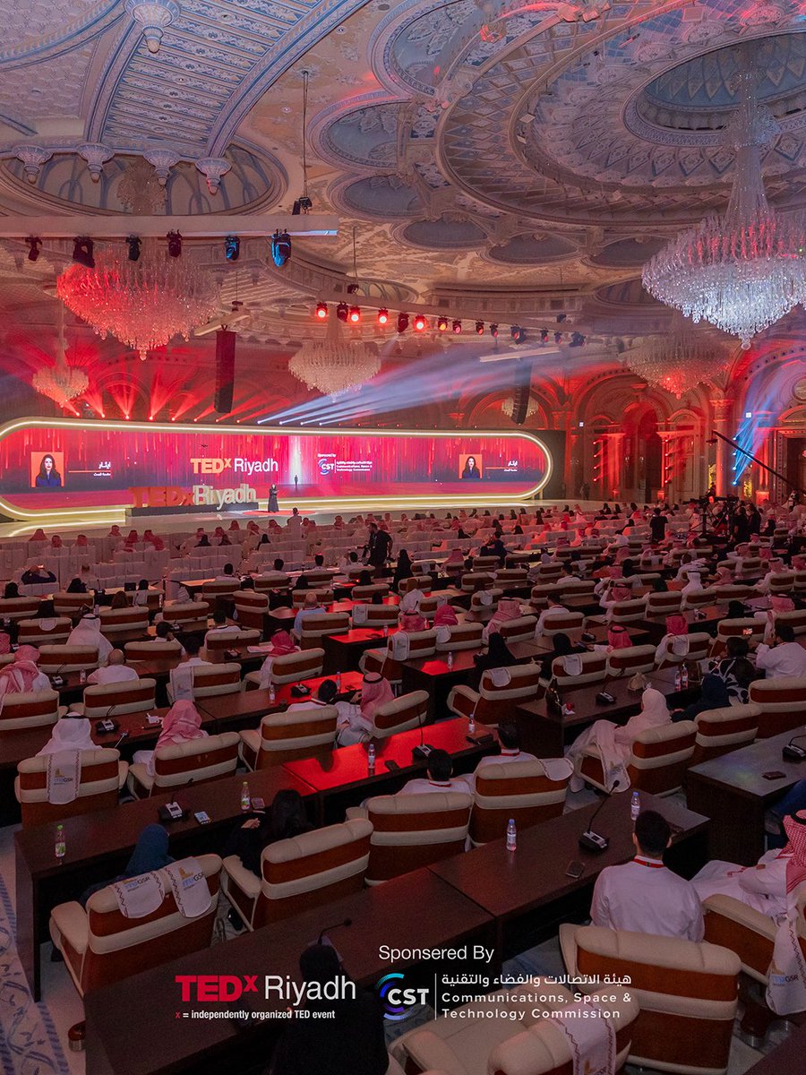 شكرًا من القلب لكل اللي حضروا #TEDxRiyadh ❤️
وجودكم فرق كثير، وتفاعلكم وحماسكم عطى الحدث طاقة ما تنوصف 🔥 
أنتم السبب إن اليوم كان مليان شغف وإلهام❤️

نشوفكم في #تيدكس_الرياض 2026🎯