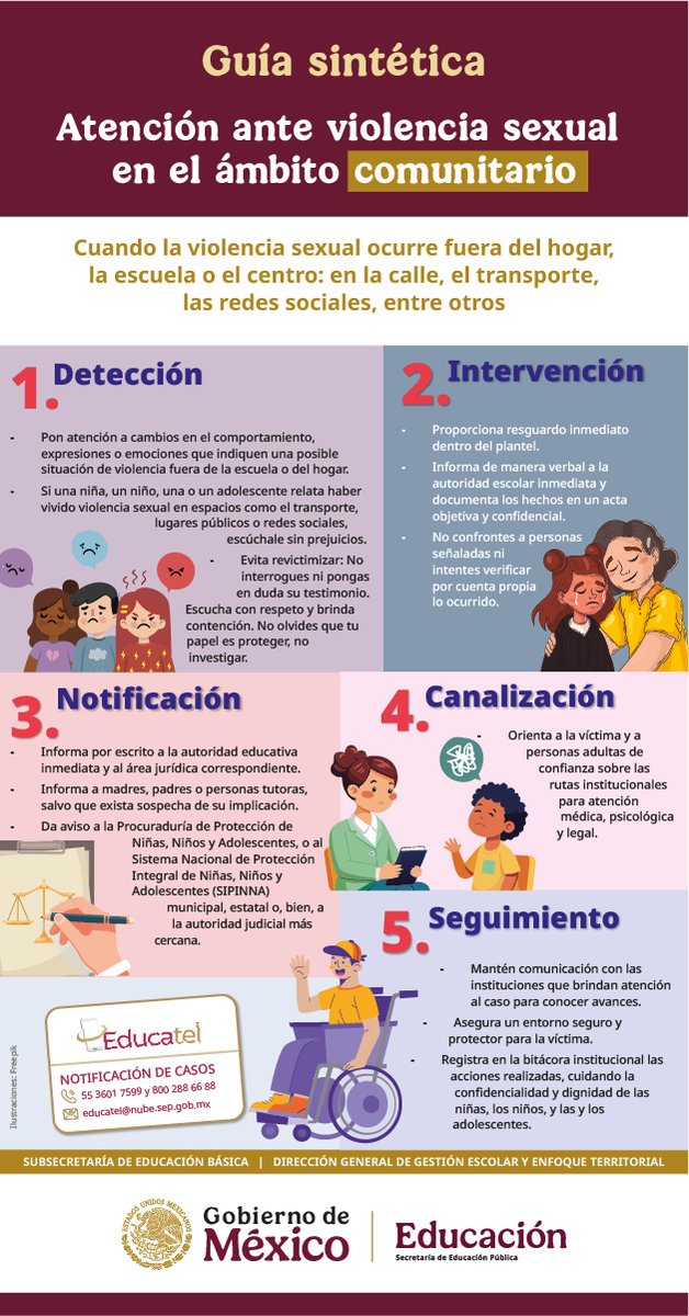 DH_IEEPO's tweet photo. Detectar, intervenir, notificar, canalizar y dar el seguimiento adecuado, hace la diferencia contra el abuso sexual y el maltrato infantil.

#NiñezYAdolescenciaSegura #VidaSinViolencia #EscuelaLibreDeViolencia https://t.co/1kYS33Z8jg