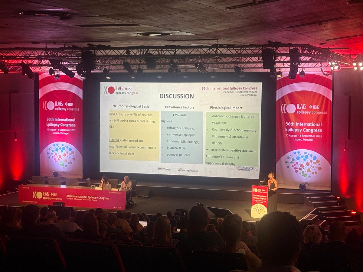 LorenaFr_10's tweet photo. Feliz de haber podido presentar esta comunicación en el Congreso Internacional de #Epilepsia en colaboración con el Epilepsiezentrum de la Uniklinik de Freiburg: Subclinical EEG Patterns in Focal Epilepsy Predict Clinical Seizures

#neuro 🧠✨️ https://t.co/fP7WSAcFsP