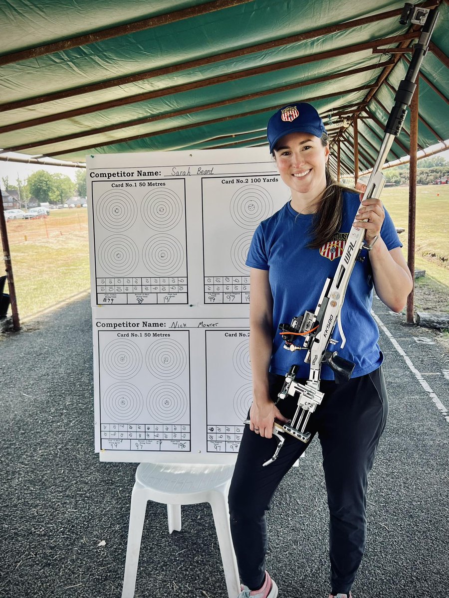 Big congrats to #USArmyReserve Capt. Sarah Beard on her recent win in Bisley. 
Capt. Beard represented <a href="/TeamUSA/">Team USA</a> at this match!

#ArmyMarksmanship
#AccuracyMatters

<a href="/USAMUSoldiers/">ArmyMarksmanshipUnit</a> 
<a href="/USArmy/">U.S. Army</a>