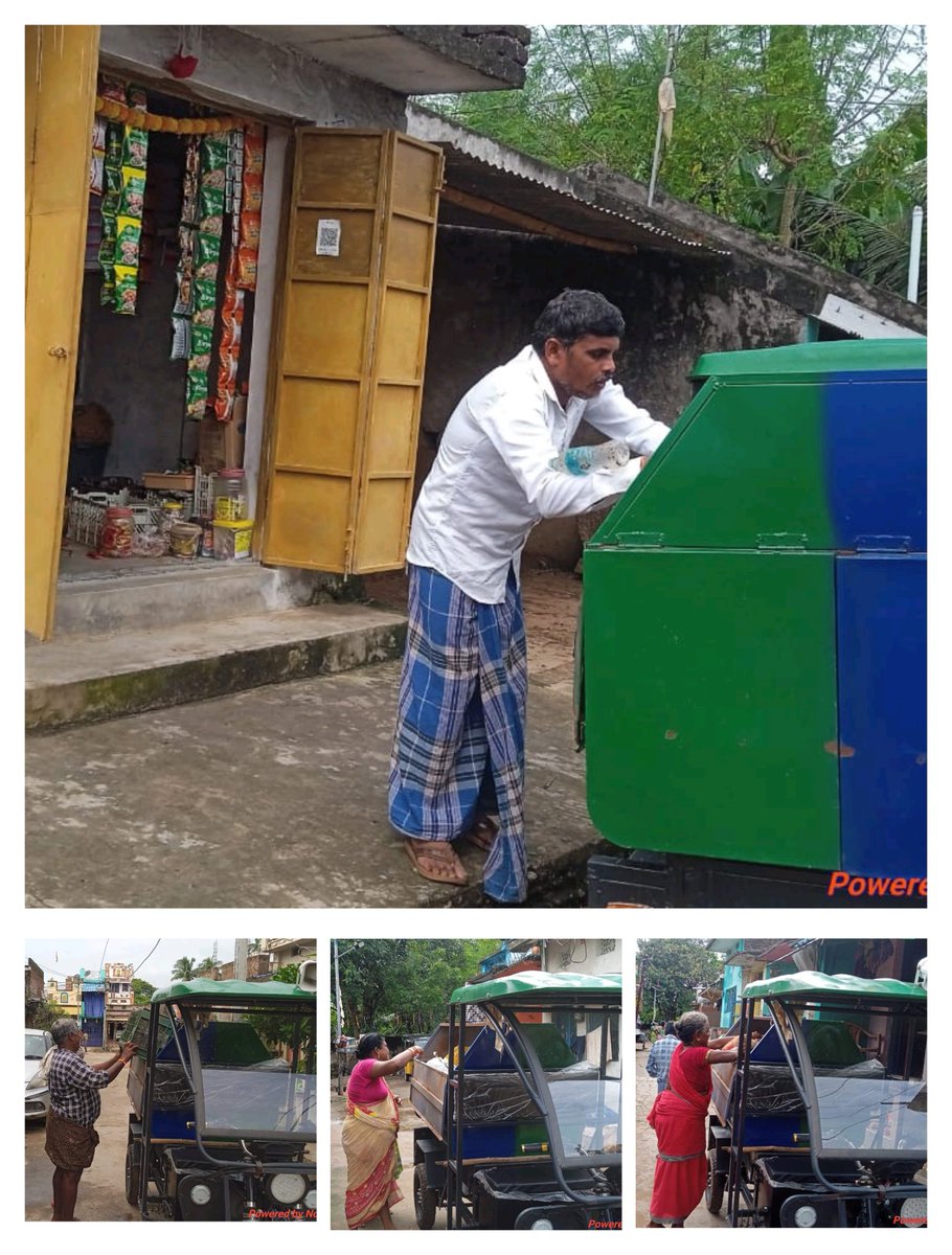 KharasandaGP's tweet photo. Door to Door Waste collection at Kharasanda Panchayat @GosaniBlock @CDO_ZP_GJP @DM_Gajapati @CMO_Odisha @PRDeptOdisha @swachhbharat #cleanindia #SwachhBharatMission #SwachhataHiSeva https://t.co/En9tdJ6Aup