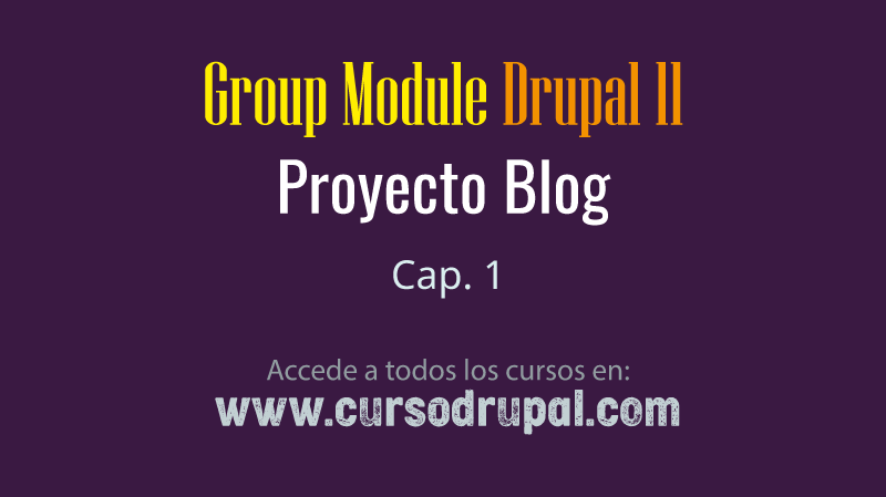 drupaladicto2's tweet image. Group Module Drupal 11 | Cap.1 - Instalación y primeras configuraciones tinyurl.com/yc7n3r5v #drupal #groups #cursodrupal #drupaladictos