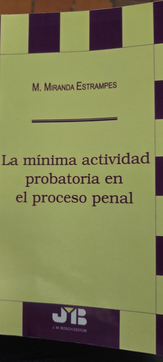 De verdad tremendo texto. Esta obra es una magistral forma de realizar un estado del arte sobre la valoración de la prueba, y luego proponer la manera en como realizarla. El autor hace un énfasis especial en las reglas de la sana crítica. De verdad excelente lectura.