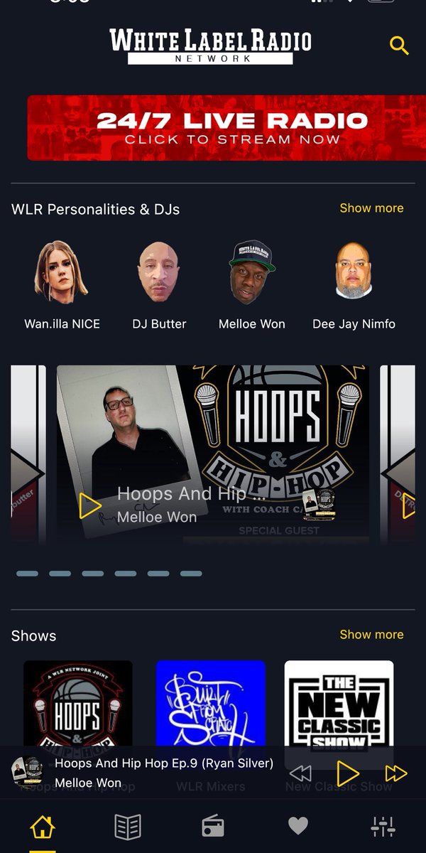 My podcast episode with <a href="/RyanSilver1/">Ryan Silver</a> is now live on the <a href="/WhiteLabelRadio/">White Label Radio</a> network app. Available on all other platforms on Monday.

Download the White Label Radio Network for free in the Apple Store.