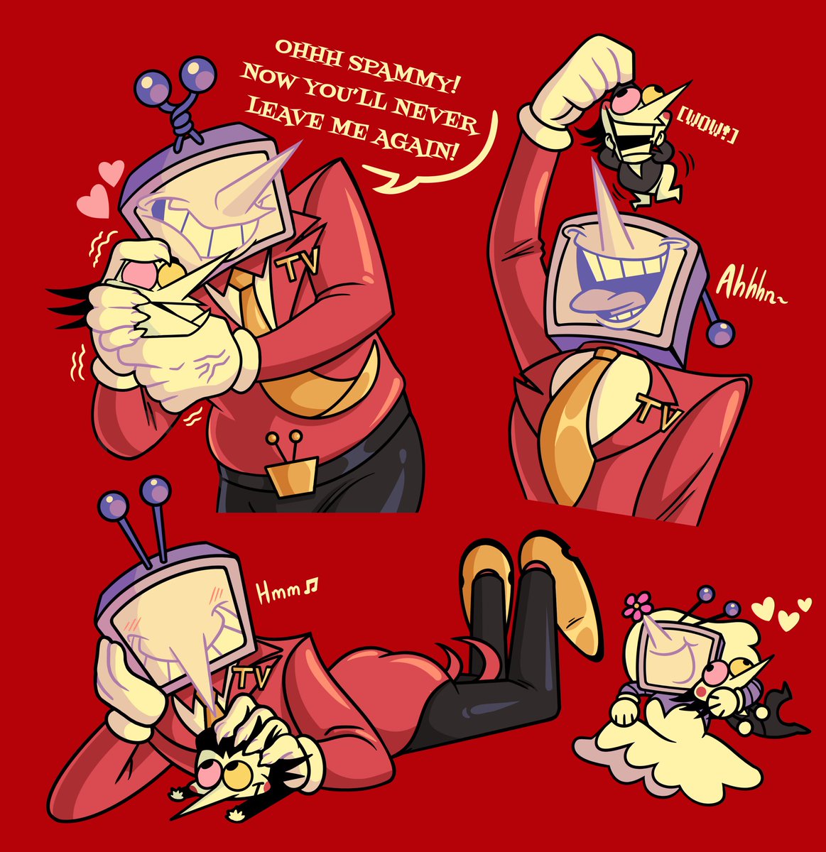 Relax bro, no one’s gonna take him from you

#spamtenna #deltarune